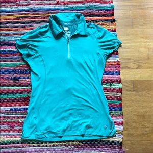 Columbia omnifreeze quarter zip polo